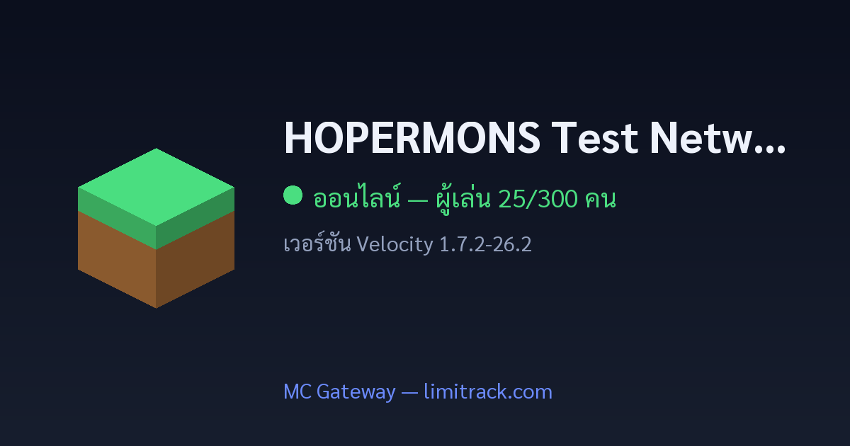 HOPERMONS Test Network